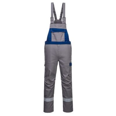 Portwest FR07 Bizflame Industry Two Tone FR Bib and Brace
