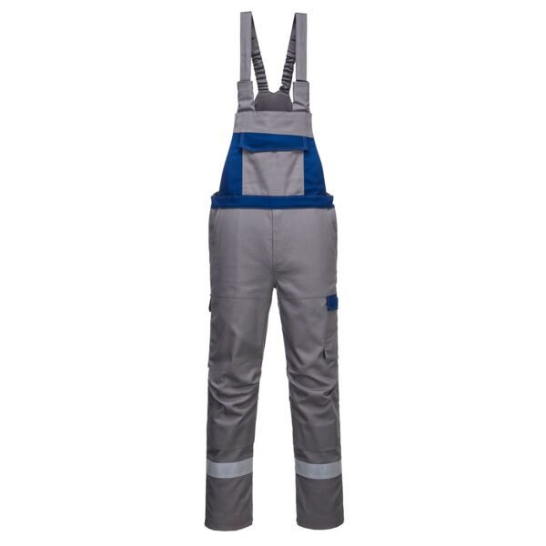 Portwest FR07 Bizflame Industry Two Tone FR Bib and Brace