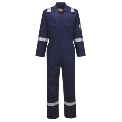 Portwest FR22 Bizflame Work Lightweight Insect Repellent FR Coverall