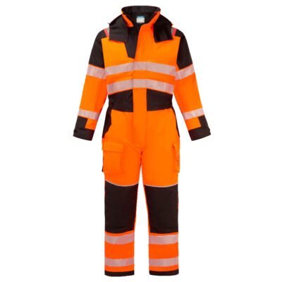 Portwest FR516 PW3 Modaflame Rain+ Hi-Vis Multi-Norm FR Winter Coverall