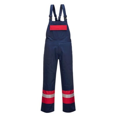 Portwest FR57 Bizflame Work Two Tone FR Bib and Brace