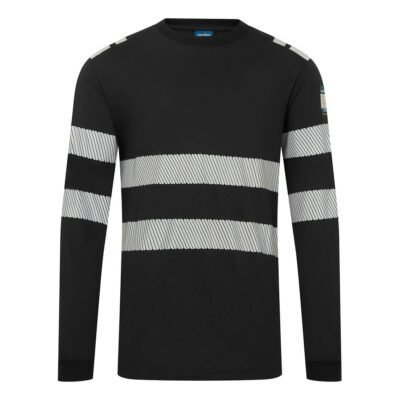 Portwest FR732 PW3 Modaflame Knit FR Long Sleeve T-Shirt