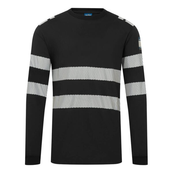 Portwest FR732 PW3 Modaflame Knit FR Long Sleeve T-Shirt