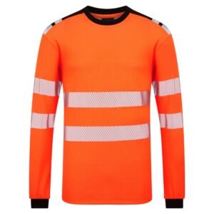 Portwest FR736 PW3 Modaflame Knit HVO FR Long Sleeve T-Shirt