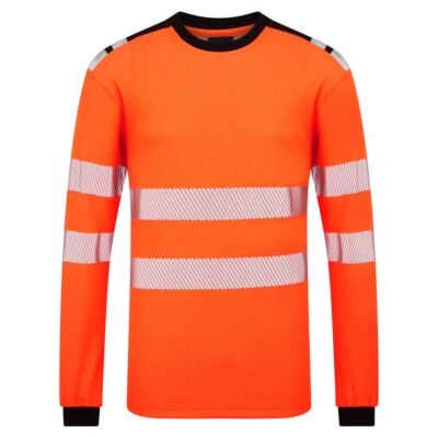 Portwest FR736 PW3 Modaflame Knit HVO FR Long Sleeve T-Shirt
