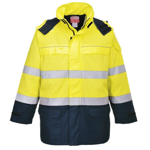 Portwest FR79 Bizflame Rain+ Hi-Vis Multi-Norm Constrast FR Jacket