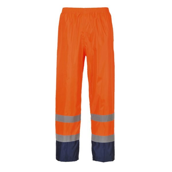 Portwest H444 Hi-Vis Contrast Classic Rain Trousers