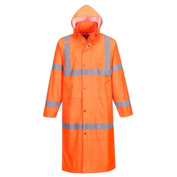 Portwest H445 Hi-Vis Rain Coat 122cm