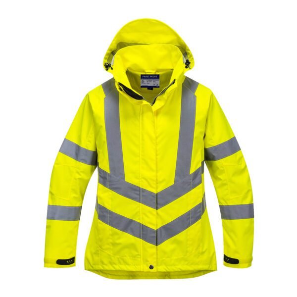 Portwest LW70 Hi-Vis Women's Breathable Rain Jacket