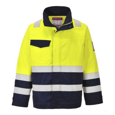 Portwest MV25 Modaflame Work Hi-Vis Multi-Norm Contrast FR Jacket