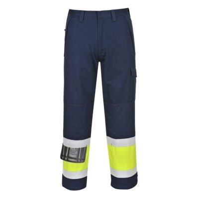 Portwest MV26 Modaflame Work Hi-Vis Class 1 Multi-Norm FR Trousers