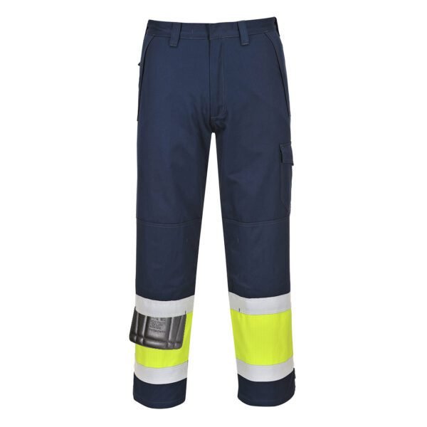 Portwest MV26 Modaflame Work Hi-Vis Class 1 Multi-Norm FR Trousers