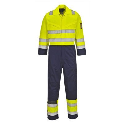 Portwest MV28 Modaflame Work Hi-Vis Multi-Norm Contrast FR Coverall