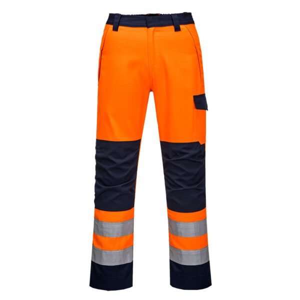 Portwest MV36 Modaflame Work HVO Multi-Norm Contrast Trousers