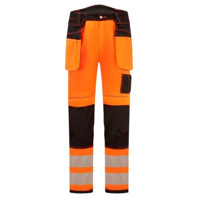 Portwest PW306 PW3 Hi-Vis Stretch Holster Pocket Trousers