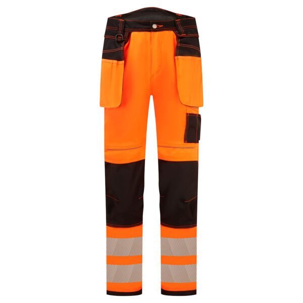 Portwest PW306 PW3 Hi-Vis Stretch Holster Pocket Trousers