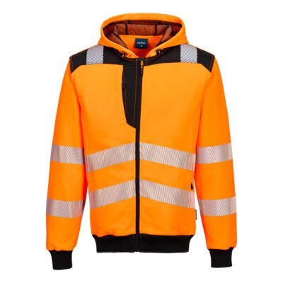 Portwest PW327 PW3 Hi-Vis Zip Hoodie
