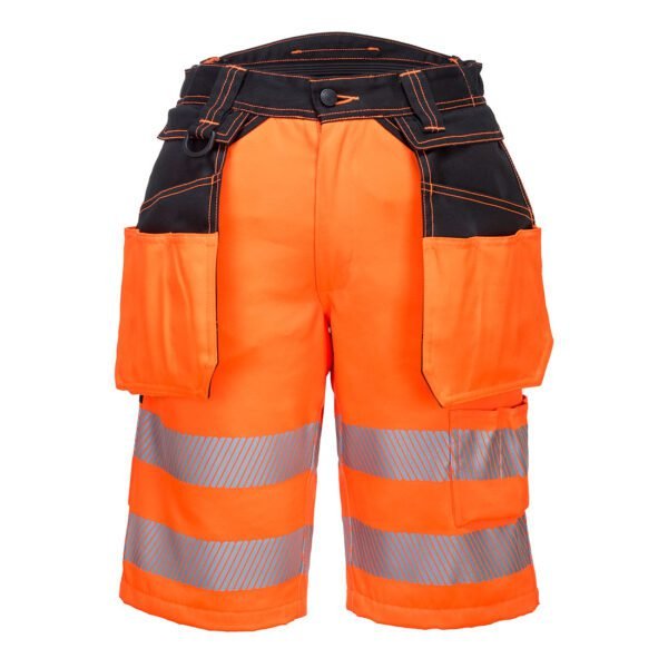 Portwest PW343 PW3 Hi-Vis Holster Pocket Shorts