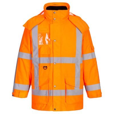 Portwest R461 RWS Hi-Vis 3-in-1 Traffic Jacket