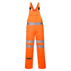 Portwest RT43 Hi-Vis Polycotton Service Bib and Brace