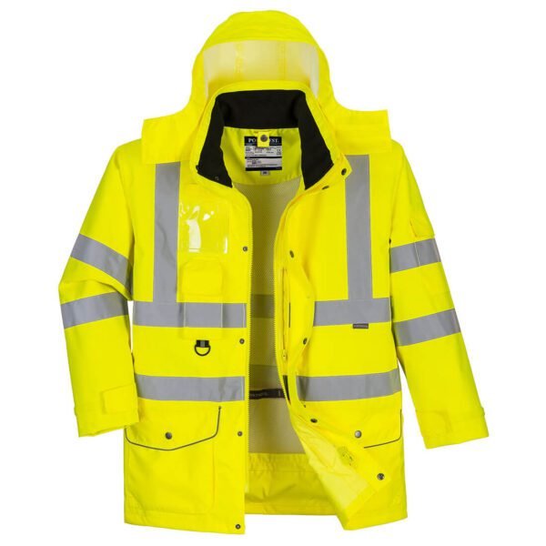 Portwest S427 Hi-Vis Breathable 7-in-1 Traffic Jacket