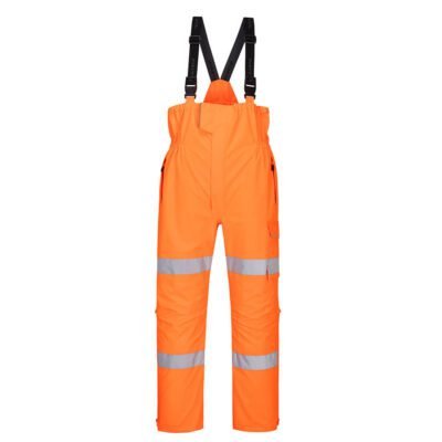 Portwest S594 Hi-Vis Extreme Rain Bib and Brace