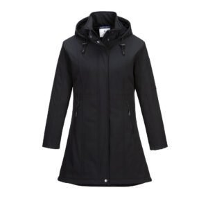 Portwest TK42 Carla Women’s Hooded Softshell Jacket (3L)