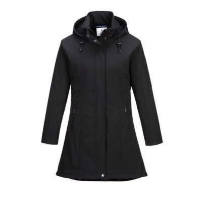 Portwest TK42 Carla Women's Hooded Softshell Jacket (3L)