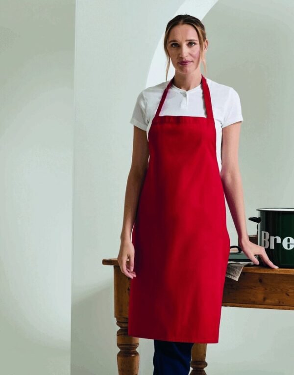 Premier Workwear 100% ORGANIC COTTON BIB APRON
