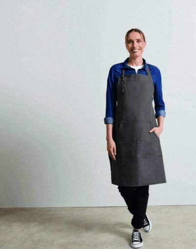 Premier Workwear CALIBRE HEAVY COTTON CANVAS POCKET APRON