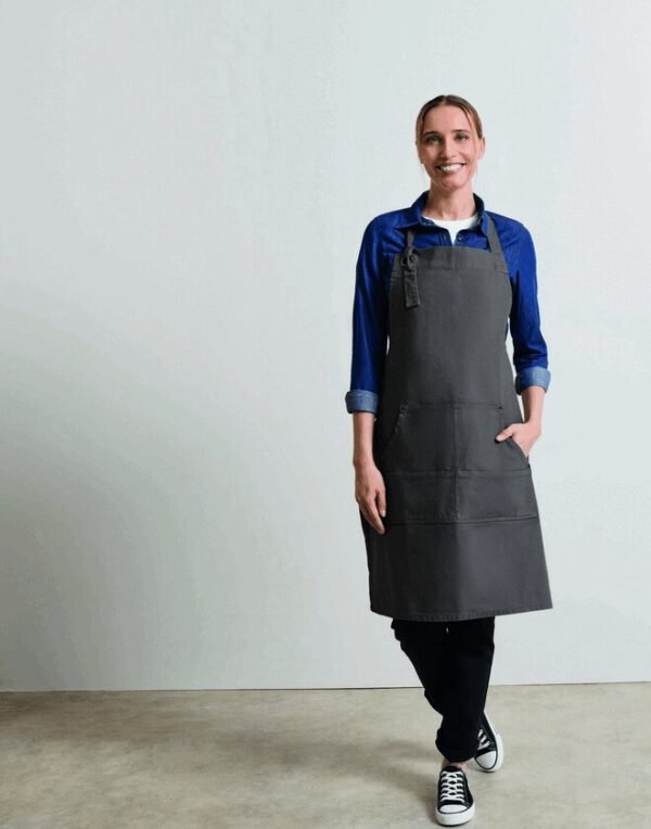 Premier Workwear CALIBRE HEAVY COTTON CANVAS POCKET APRON