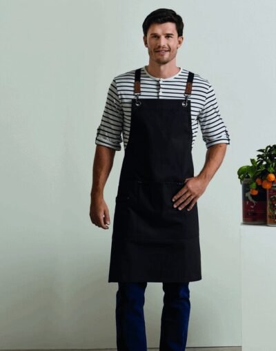 Premier Workwear CLIP 'N' CLASP BIB APRON