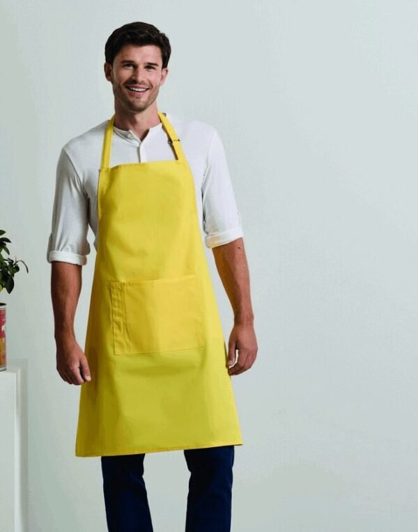 Premier Workwear COLOURS COLLECTION BIB APRON WITH POCKET