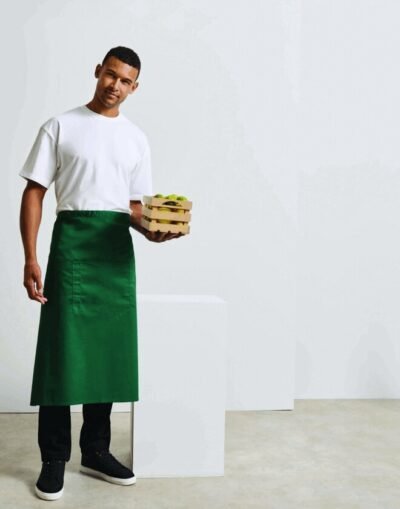 Premier Workwear COLOURS COLLECTION HOSPITALITY APRON WITH POCKET