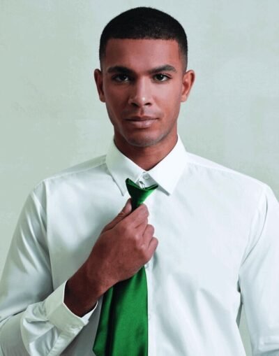 Premier Workwear COLOURS COLLECTION SATIN CLIP ON TIE