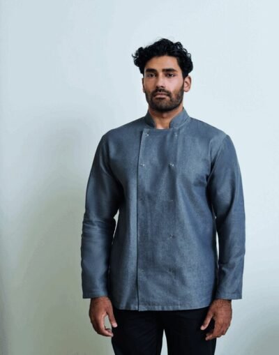 Premier Workwear DENIM CHEFS JACKET