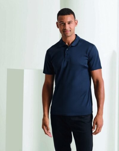 Premier Workwear MENS SPUN DYED RECYCLED POLO SHIRT