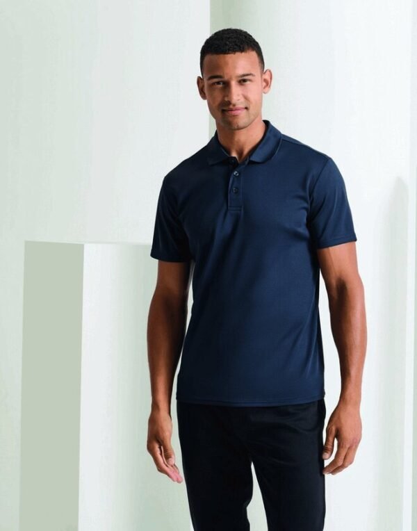 Premier Workwear MENS SPUN DYED RECYCLED POLO SHIRT