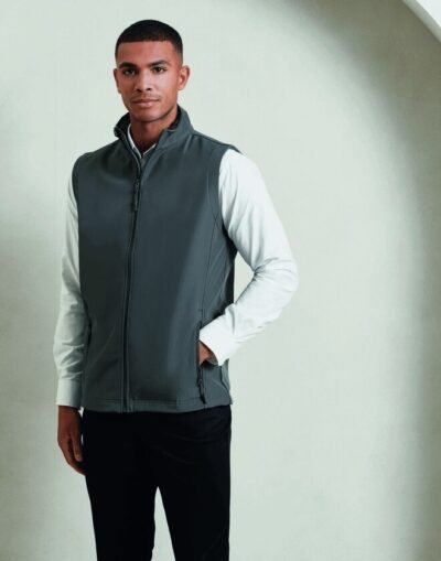Premier Workwear MENS WINDCHECKER PRINTABLE AND RECYCLED GILET