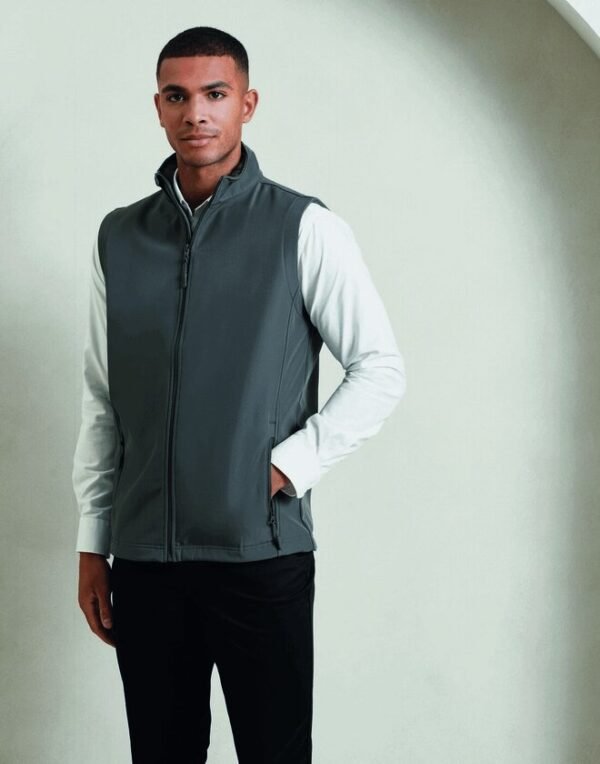 Premier Workwear MENS WINDCHECKER PRINTABLE AND RECYCLED GILET