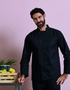 Premier Workwear PR657 Long Sleeve Chefs Jacket