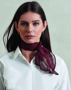 Premier Workwear PR740 Colours Collection Plain Chiffon Scarf