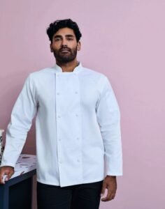 Premier Workwear PR903 Chefs Coolchecker Long Sleeve Jacket