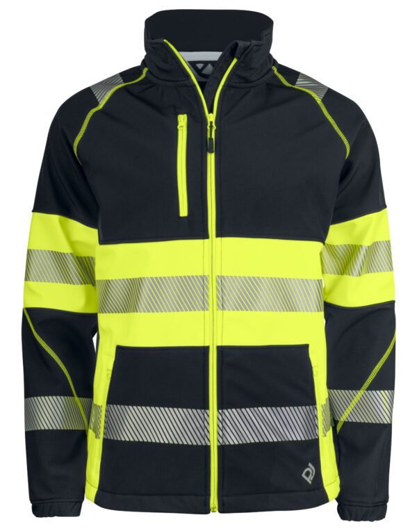 Pro-Job PJ646443 6443 Softshell Jacket EN ISO 20471 Class 1