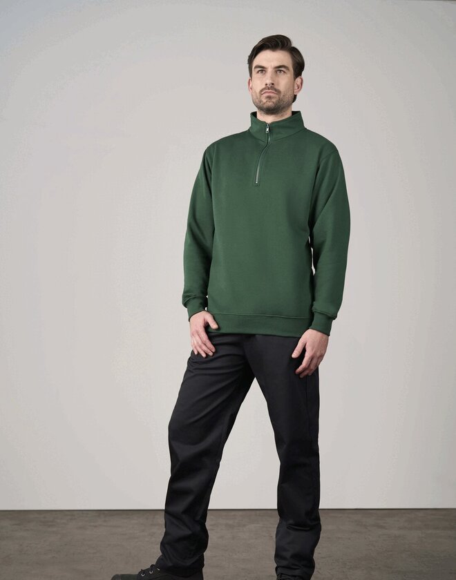 Pro RTX RX305 Pro 1/4 Neck Zip Sweat by Pro Rtx — embroidered & printed workwear