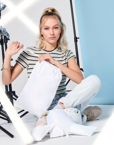 Bagbase Sublimation Stuff Bag — Custom Embroidery Available