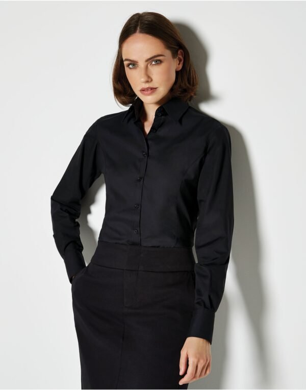 Tailored Fit Long Sleeve Business Shirt