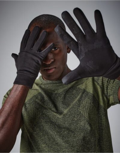 Beechfield Softshell Sports Tech Gloves — Custom Embroidery Available