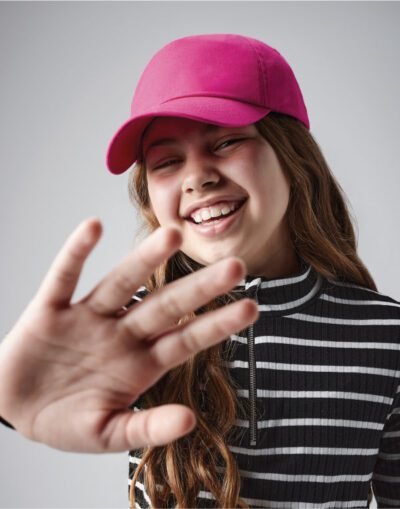 Beechfield Junior Original 5 Panel Cap — Custom Embroidery Available
