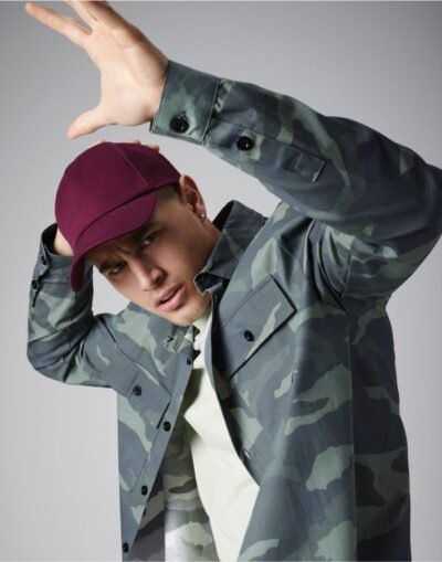 Beechfield Authentic 5 Panel Cap — Custom Embroidery Available